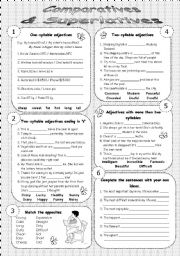 Comparatives and Superlatives