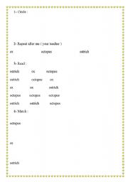 English Worksheet: test