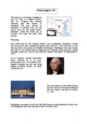 English Worksheet: Washington DC