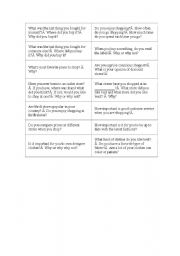 English Worksheet: shopping coversation questions