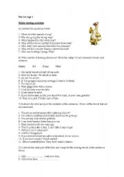 English Worksheet: Ice Age 1