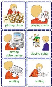 Hobbies _ cards / flash-cards