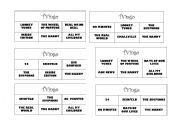 TVingo! TV Shows Bingo