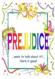 English Worksheet: HOW PREJUDICED ARE WE?