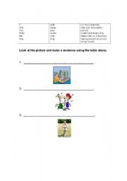 English worksheet: Present Simple Tense