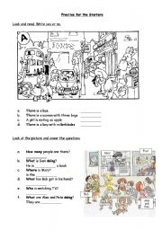 starters yle 2 esl worksheet by kariale