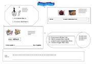 English Worksheet: Comparative Worksheet