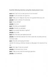 English Worksheet: Dialogue Tourism