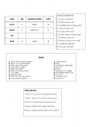 English worksheet: Mix