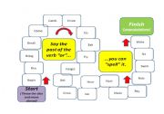 English Worksheet: Simple past memorizing game