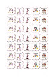 English Worksheet: Rewards Stickers