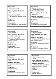 English Worksheet: Doctor Patient Scenarioes