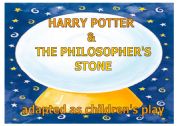 English Worksheet: Harry Potter & the Philosophers Stone - kids play