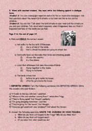 English Worksheet: THE BIRDS - Part 2 - Elementary - (( 4/12 pages )) - editable