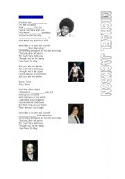 English Worksheet: TRIBUTE TO MICHAEL JACKSON_SIMPLE PAST VS PRESENT PERFECT ...SONG!