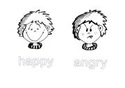 English Worksheet: the faces of emotions