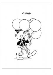 English Worksheet: Circus