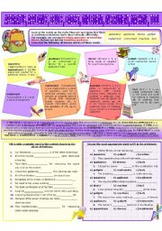 English Worksheet: COLLOCATION 50 - APPARATUS, APPLIANCE, DEVICE, GADGET, IMPLEMENT, INSTRUMENT, MACHINE, TOOL