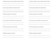 English Worksheet: Going to pratice