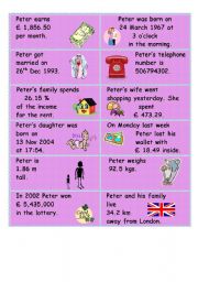 English Worksheet: pronunciation game of ordinal/cardinal numbers