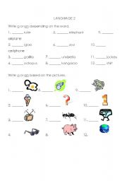 English Worksheet: Vowels and Consonants