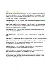 Three-word phrasal verbs