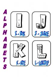 English Worksheet: ALPHABETS 3