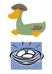 English Worksheet: THE UGLY DUCKLING STORY - FLASHCARDS