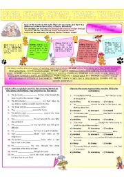 English Worksheet: COLLOCATION 52 - PLOD, STAMP, STOMP, TRAMP, TRUDGE