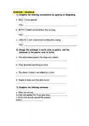 English worksheet: grammar