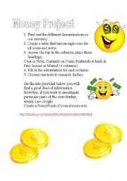 English Worksheet: A simple task to complete on Australian Currency