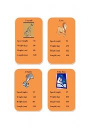 English Worksheet: animal comparatives (part2)