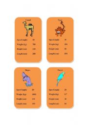 English Worksheet: animal comparatives (part3)