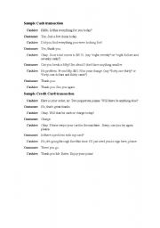 English worksheet: dialogue