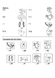 English worksheet: activity