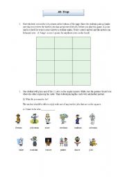 English Worksheet: Its Bingo time! Interactive and fun!