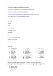 English worksheet: alphabet