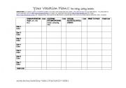 English worksheet: Plan A Trip