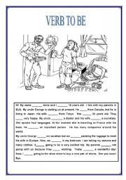 English Worksheet: Verb To be