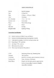 English Worksheet: Places