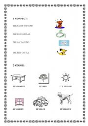 English worksheet: FOR CHILDREN 2