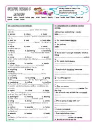 English Worksheet: 5/11 USEFUL VERBS