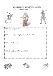 English Worksheet: Japanese Childrens day