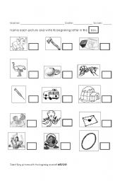 English Worksheet: AEIO worksheet