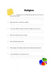 English Worksheet: Culture in Australia