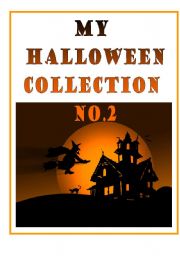 English Worksheet: MY HALLOWEEN COLLECTION NO.2 - b&w worksheets