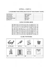 English Worksheet: INTRO UNIT 2