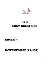 ORAL INTERMEDIATE EXAM QUESTIONS