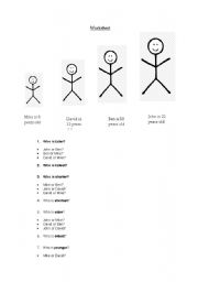 English Worksheet: Comparative Superlative