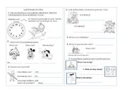English worksheet: QUESTION REVIEW